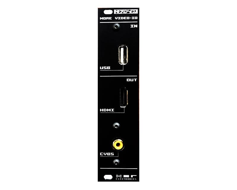 XOR Electronics More VideoIO Expander Black Reverb