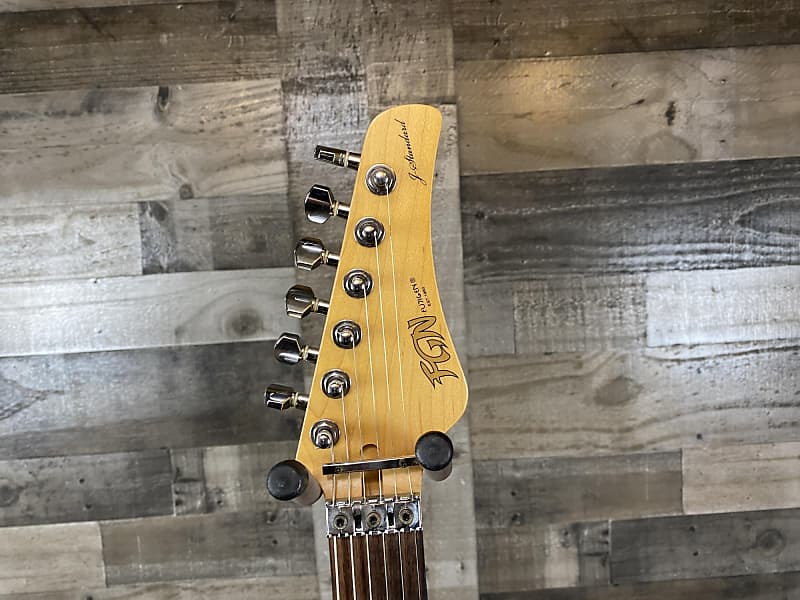 ギター FGN Odyssey J-Standard Fire Burst Fujigen FGN J-Standard Odyssey Fire Burst Floyd Rose w