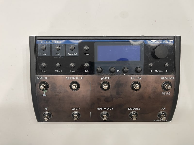 TC-HELICON VOICELIVE2 説明書付き - エフェクター、PA機器