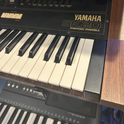 Yamaha SK-20 Symphonic Ensemble Synthesizer 1979 - 1980 - Black