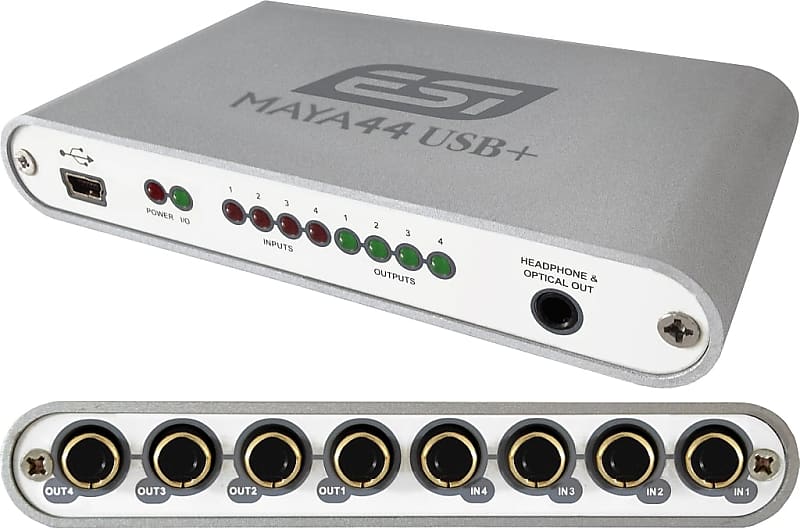 ESI MAYA44 USB+ | 4-in/4-out USB Audio Interface | Reverb