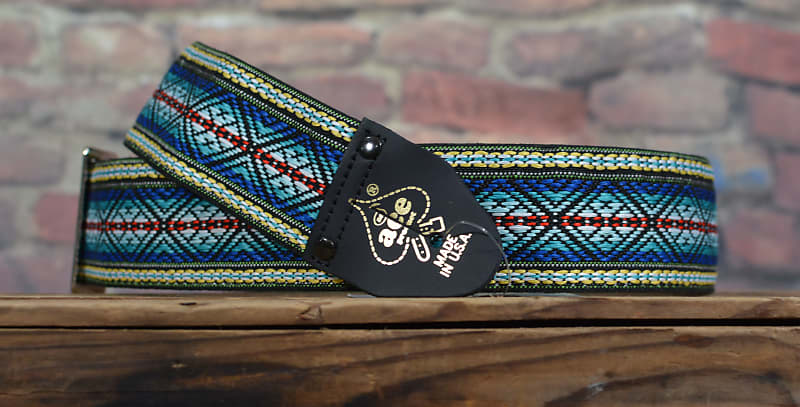 D'Andrea ACE-13 Ace Vintage Reissue Summer of 69 Guitar Strap w/ FREE Same Day Shipping image 1