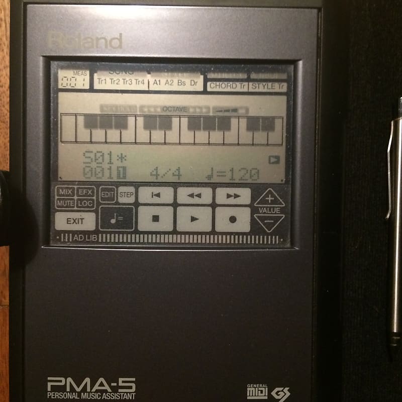 Roland PMA-5 Personal Music Assistant Pocket Touch Screen Music Composer  Sequencer