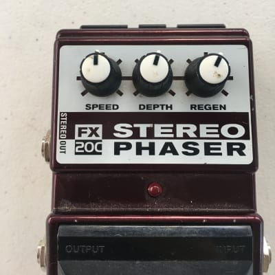 DOD Digitech FX20C Stereo Phasor Analog Phase Shifter Rare Guitar Effect Pedal image 2