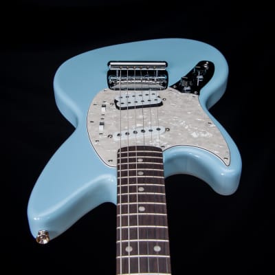 Fender Kurt Cobain Jag-Stang Left-Hand - Rosewood, Sonic Blue SN MX21548899 image 7