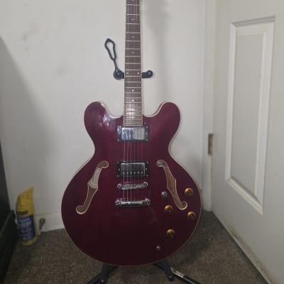 Blitz by Aria Pro II 'Leopard' BLP-450 Honeyburst 2016 | Reverb