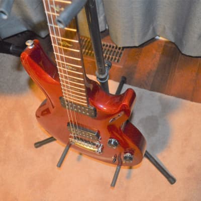 Terry Mcinturff Monarch Custom 2001 Cherry Super Hi end guitar. image 16