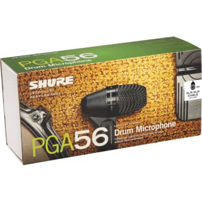 Shure - PGA56-XLR - Cardioid Dynamic Snare/Tom Drum Microphone w/ Swivel-Mount image 2
