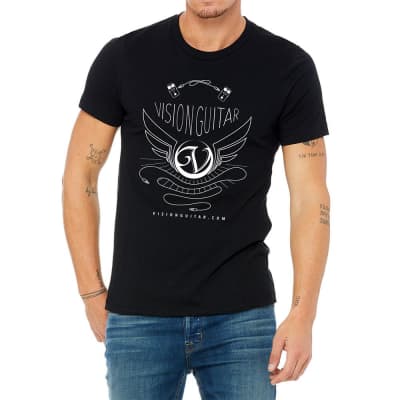 Vision Logo T-Shirt - Black: XXL