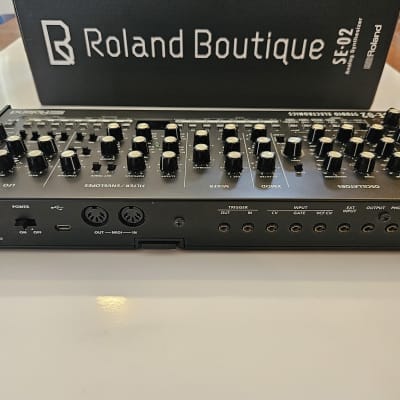 Roland SE-02 Boutique Series Synthesizer Module 2017 - Present - Black image 7