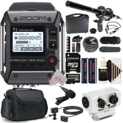 Zoom F1-LP 2-Input / 2-Track Portable Digital Handy Multitrack