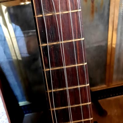 GIANNINI GN-60 CLASSICAL-FOLK 1960’s-NATURAL WOODS, NEEDS TLC AND EXPERT LUTHIER'S HANDS image 12