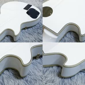 ESP Edwards E-LP-50C LP Custom White mounted amp Mini Guitar