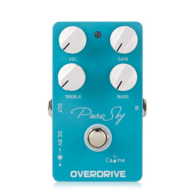 Caline CP-12 Pure Sky Overdrive Boost True Bypass (Best Selling Drive) Summer Special $32.80 image 1