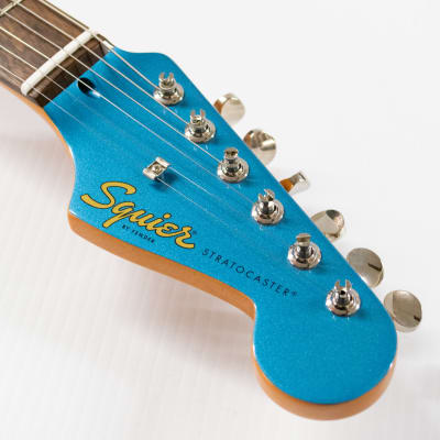 Squier Limited-edition Classic Vibe '60s Stratocaster HSS Electric Guitar - Lake Placid Blue image 8