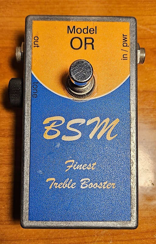 BSM Model OR Treble Booster 2002 image 1