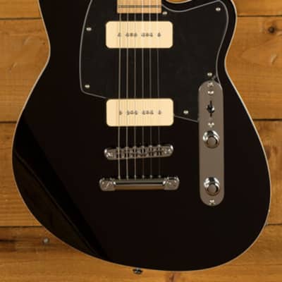 Reverend Bolt-On Series | Charger 290 - Midnight Black - Maple image 3