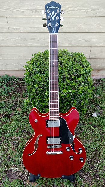 Washburn HB-30 (プチ改造) Used Washburn HB-30 2 Tone Sunburst Hollow Body Electric