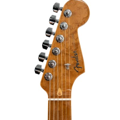 Fender American Custom Strat NOS, Maple Neck - Ebony Transparent image 6