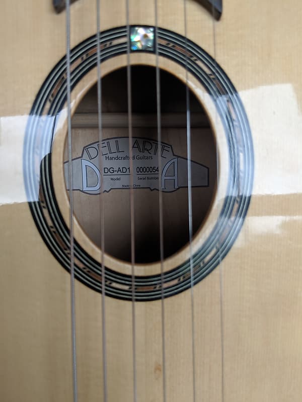DELL ARTE　AG-AD1 ＜Angelo Debarreモデル＞ Dell Arte Angelo DeBarre Gypsy Jazz Guitar | Picker's Supply