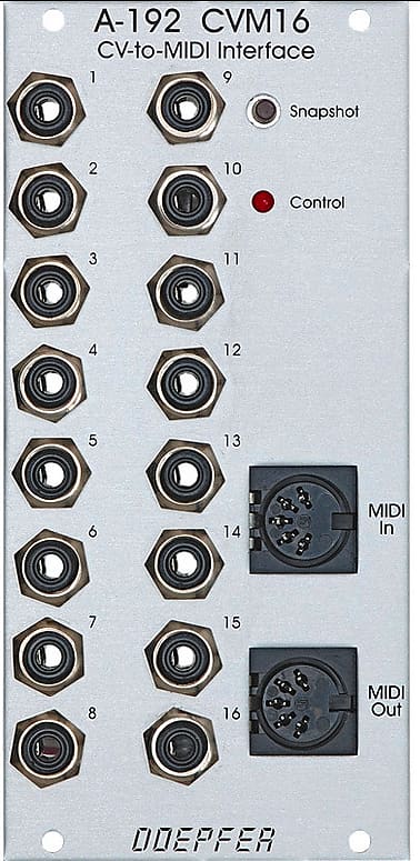 Doepfer A-192-1 VMC16/CV-Midi-Interface image 1