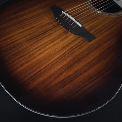 Ovation Celebrity Shallow Cutaway CS28P-KOAB-G Acoustic Electric Guitar image 7