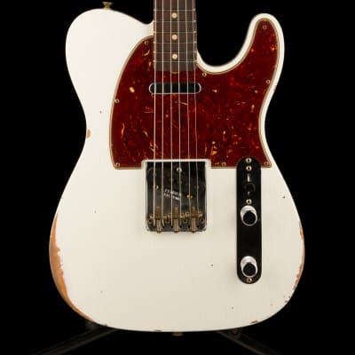 Fender Custom Shop Limited Edition 1963 Telecaster Relic Olympic White image 2