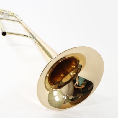 King Model 3BG 'Legend' Tenor Trombone with Gold Brass Bell SN 616717 OPEN BOX image 9