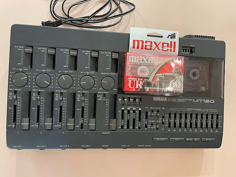Yamaha MT120 4 Track Cassette Recorder 80s90s Reverb