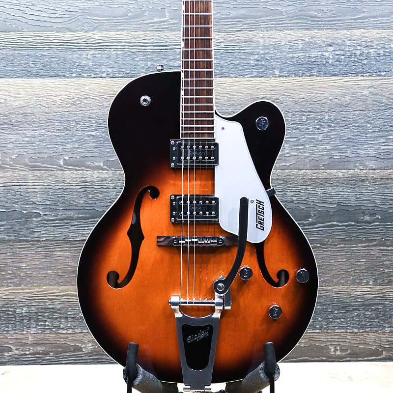 Gretsch G5120 Electromatic Hollow Body Single Cutaway Sunburst Electric  Guitar