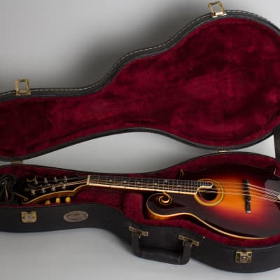 Gibson  F-4 with Virzi Carved Top Mandolin (1917), ser. #11068 (FON), black tolex hard shell case. image 10