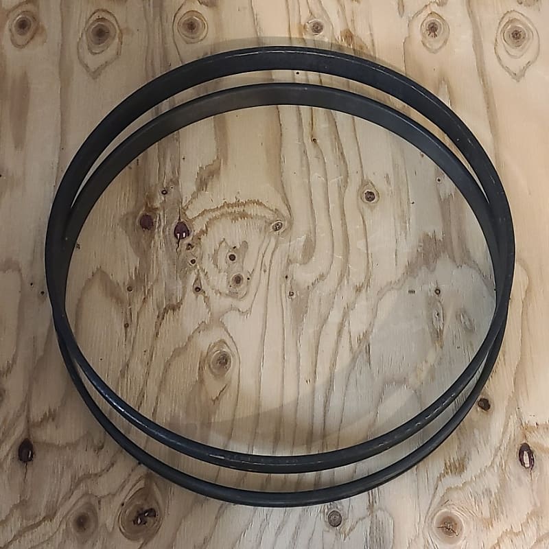 Vintage 20" Wood Bass Drum Hoops Reverb
