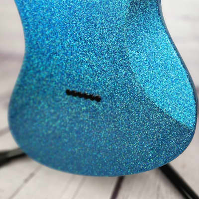 Balaguer Guitars USA Series Espada Gloss Ocean Sparkle Roasted Maple image 9