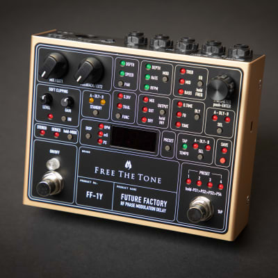 Free The Tone FF-1Y Future Factory RF Phase Modulation Delay | Reverb