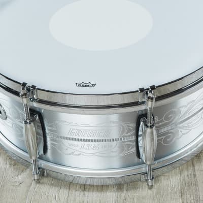Gretsch 135th Anniversary Limited Edition Aluminum Snare Drum 5x14" + Carry Bag image 3