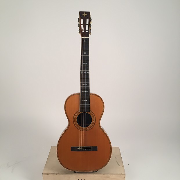 Peter Benson Standard Parlor Guitar 1905 Natural Reverb