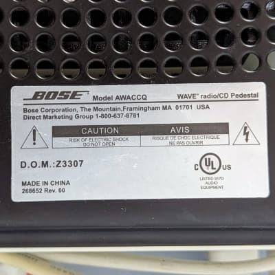 Bose Wave Radio and CD Player AWRC-1P w/ AWACCQ Pedestal Accessory