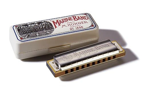 Hohner Marine Band Harmonica, Key of G image 1