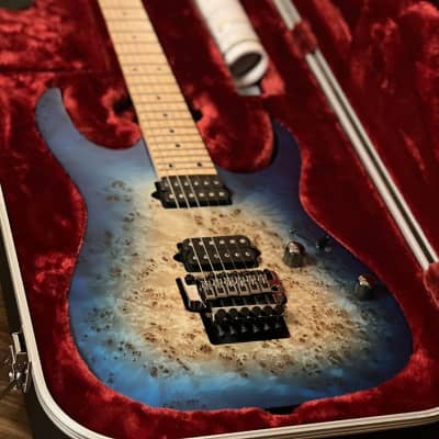 Ibanez Prestige(限定生産品)RG652MPB-GFB Ibanez RG Prestige RG652MPB GFB Ghost Fleet Blue Burst