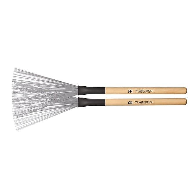 Meinl Stick & Brush SB302 7A Fixed Wire Brushes image 1