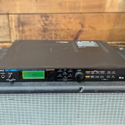Roland SC-880 64-Voice Rackmount Synthesizer Module 1998 - 2001 - Black