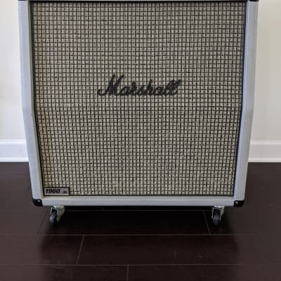 Rare Marshall DSL100 and 1960A Silver Edition 100W Half Stack Package     2005 Silver/Black image 4