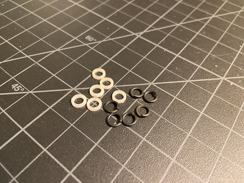 set of 6 tuning machine washers Reverb