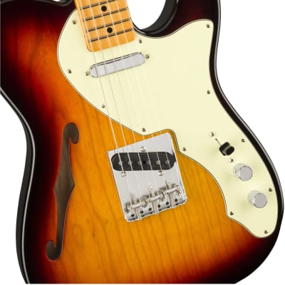 Fender American Original 60s Telecaster® Thinline, Maple Fingerboard, 3 Color Sunburst image 3