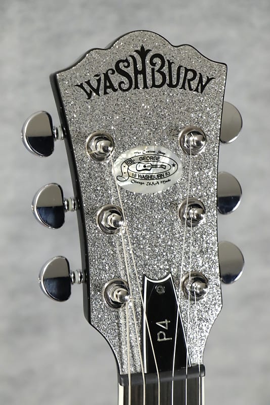 Washburn P4 Reissue Silver Sparkle (S/N:1211030) [01/29] | Reverb