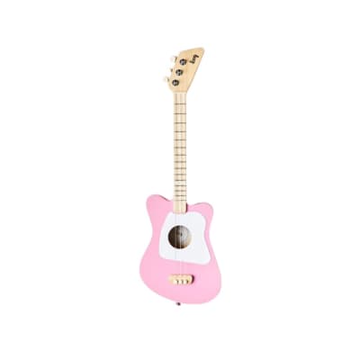Open-Box Loog Mini Acoustic Guitar - Pink for sale