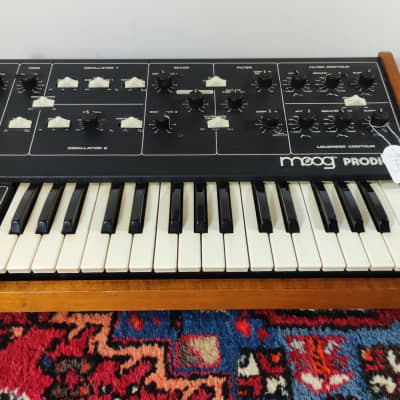 Moog Prodigy 32-Key Monophonic Analog Synthesizer 1979 - 1984 - Black (Serviced / Warranty / CV/GATE Mods)