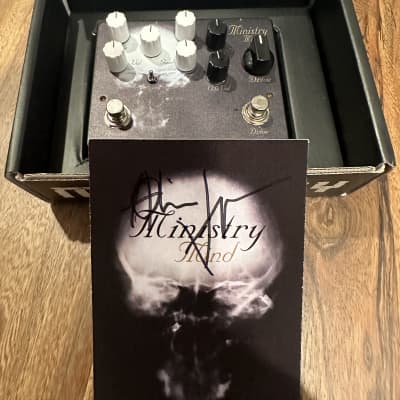 LE Official Ministry “The Mind is a Terrible Thing to Taste” Preamp Overdrive Distortion Signed by Al Jourgensen Marshall JMP-1 Pre Amp Sim Modeling KHDK image 1