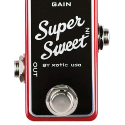 ギター XOTIC Super Sweet Booster Xotic Super Sweet Booster – United States