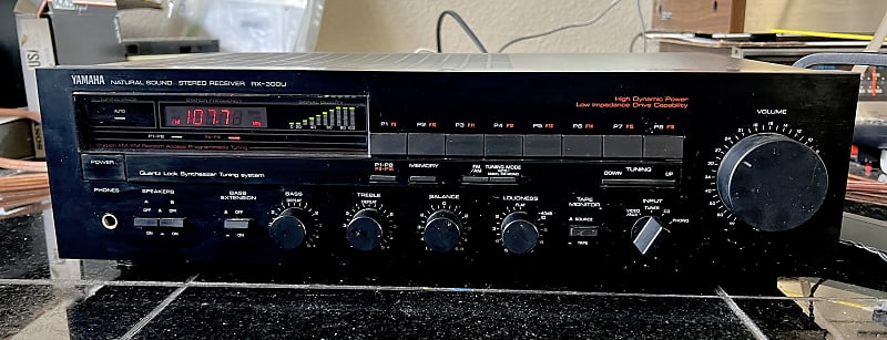 Yamaha RX-300U Natural Sound Stereo Receiver; Tested | Reverb